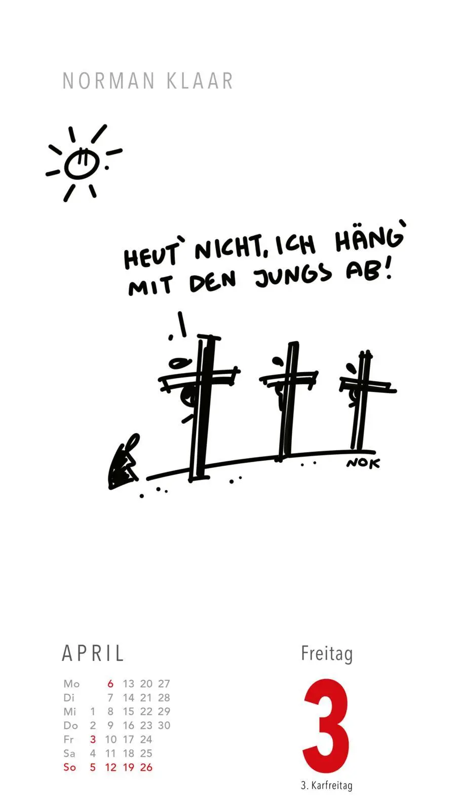 Bild: 9783830322160 | Fiese Bilder Cartoons für jeden Tag 2026: Tagesabreißkalender | 640 S.
