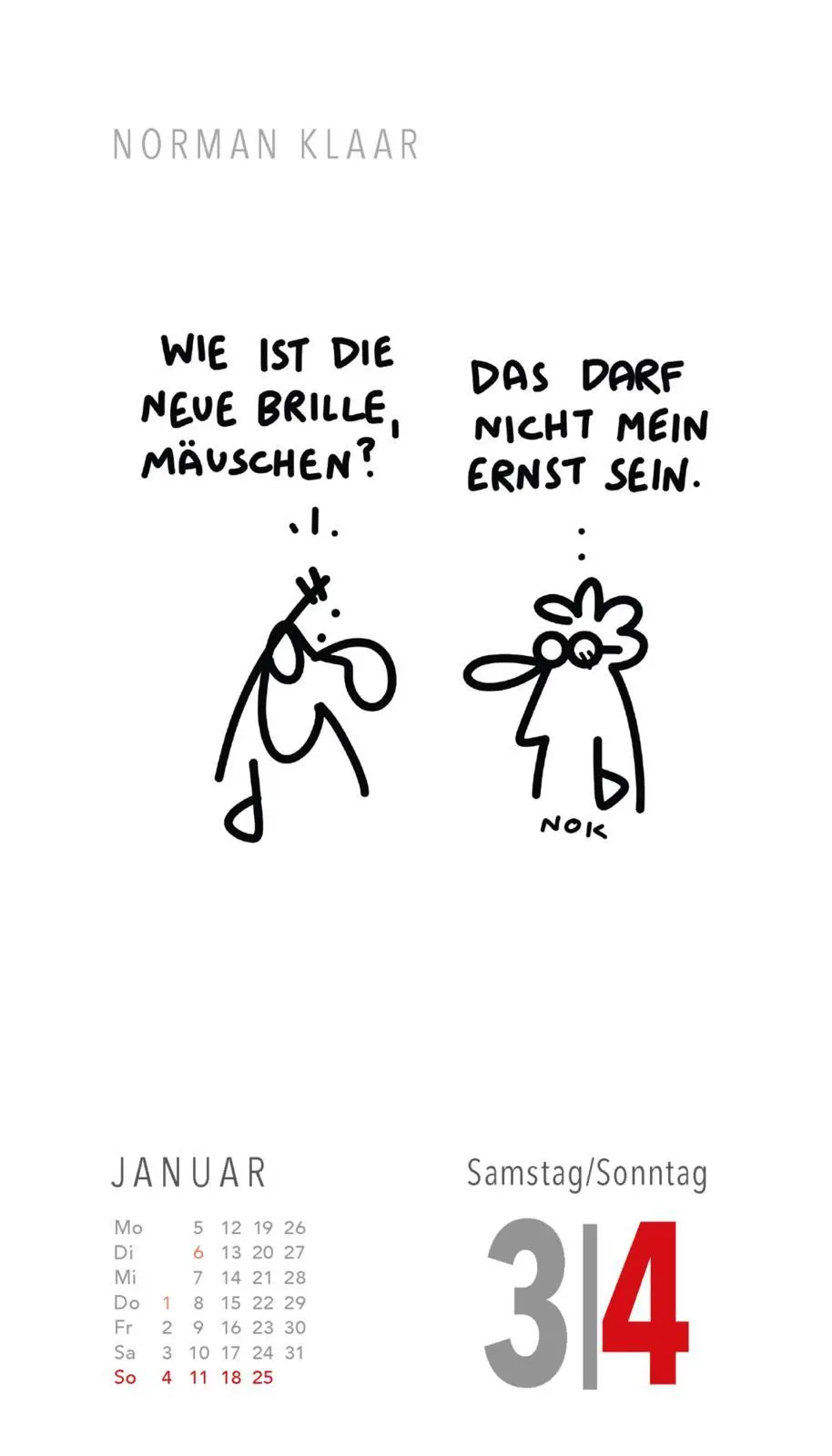 Bild: 9783830322160 | Fiese Bilder Cartoons für jeden Tag 2026: Tagesabreißkalender | 640 S.