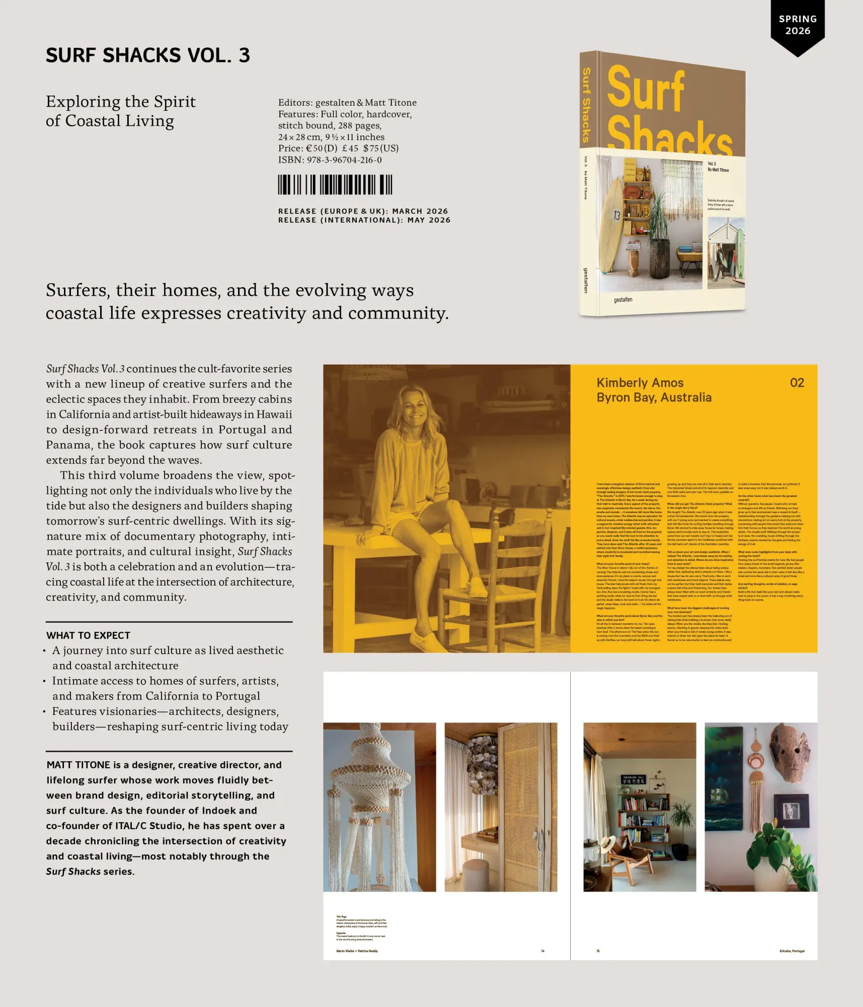 Bild: 9783967042160 | Surf Shacks Vol. 3 by Matt Titone | Matt Titone (u. a.) | Buch | 2026