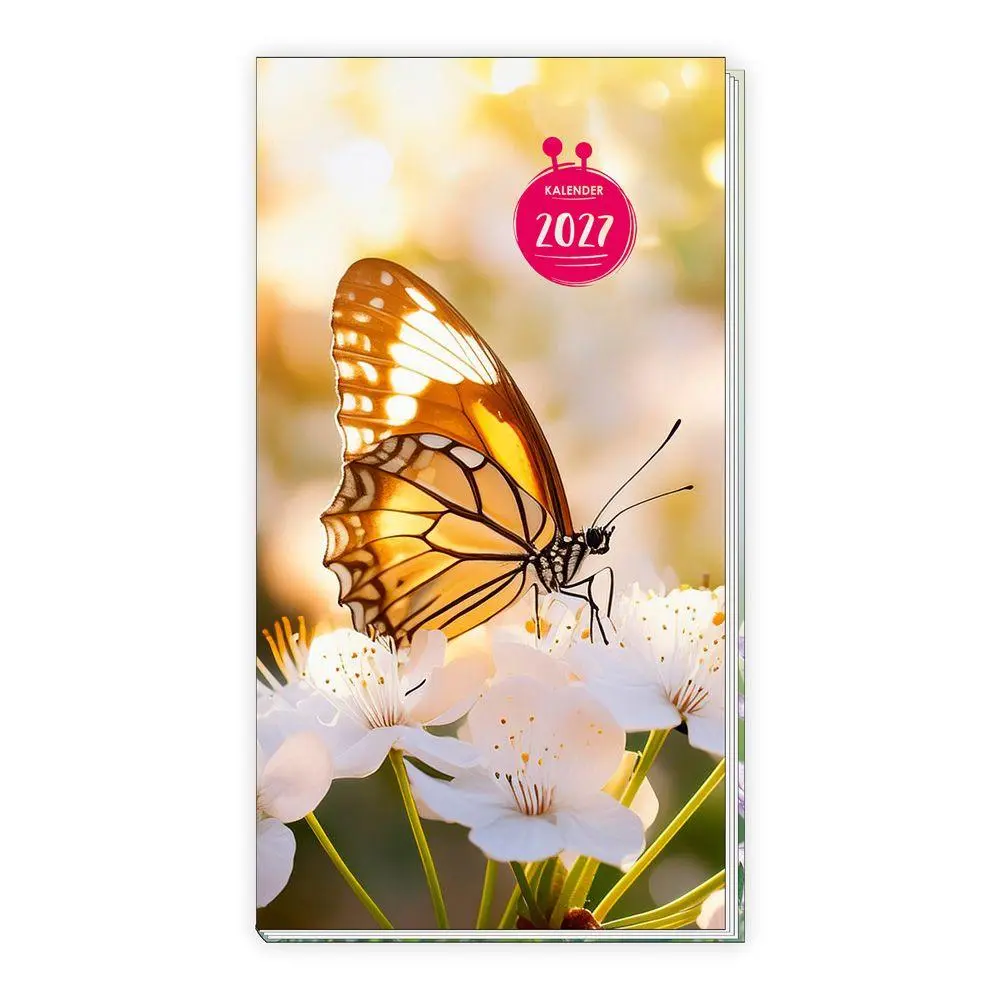 Cover: 4251901512260 | TRÖTSCH - Taschenterminer Schmetterling 2027 | Wochenkalender | KG