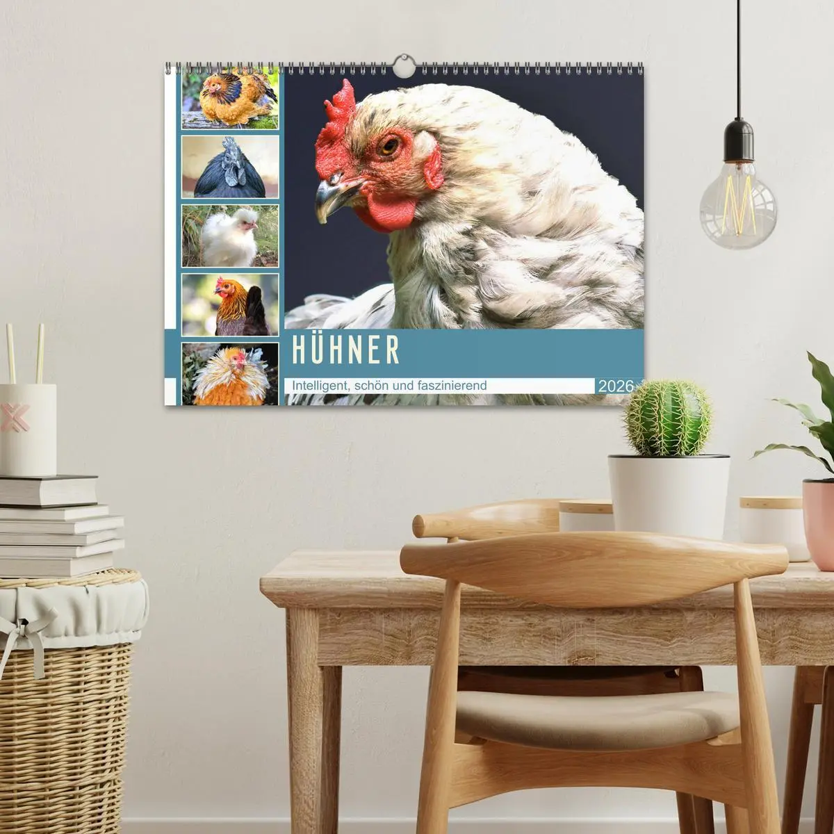 Bild: 9783457632260 | Hühner. Intelligent, schön und faszinierend (Wandkalender 2026 DIN...