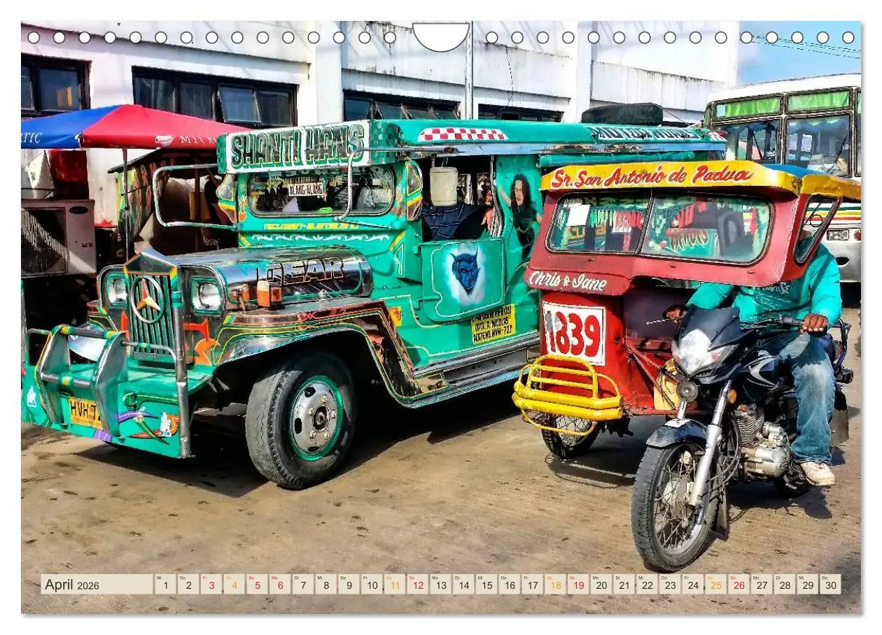 Bild: 9783516032260 | Hallo Taxi - einmal um die Welt (Wandkalender 2026 DIN A4 quer),...