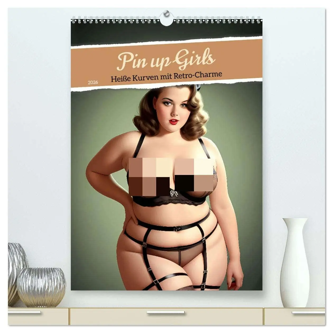 Cover: 9783516272260 | Pin up Girls Heiße Kurven mit Retro Charme (hochwertiger Premium...