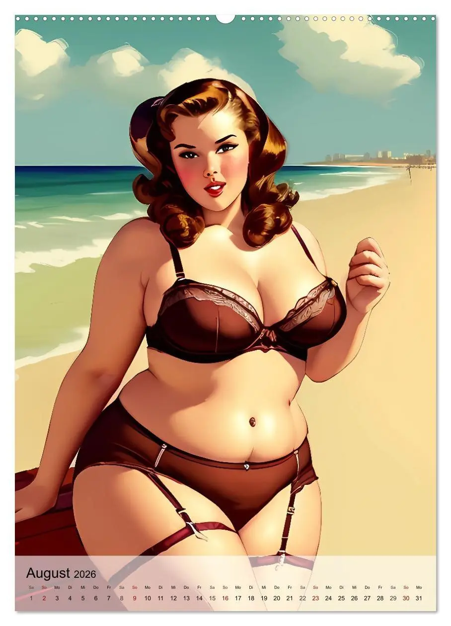 Bild: 9783516272260 | Pin up Girls Heiße Kurven mit Retro Charme (hochwertiger Premium...