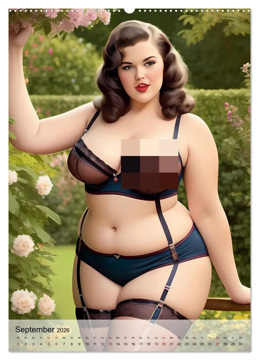 Bild: 9783516272260 | Pin up Girls Heiße Kurven mit Retro Charme (hochwertiger Premium...