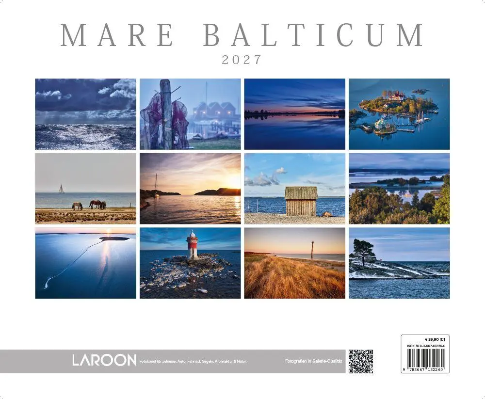 Bild: 9783667132260 | Mare Balticum 2027 | Ostsee-Impressionen | Nico Krauss | Kalender