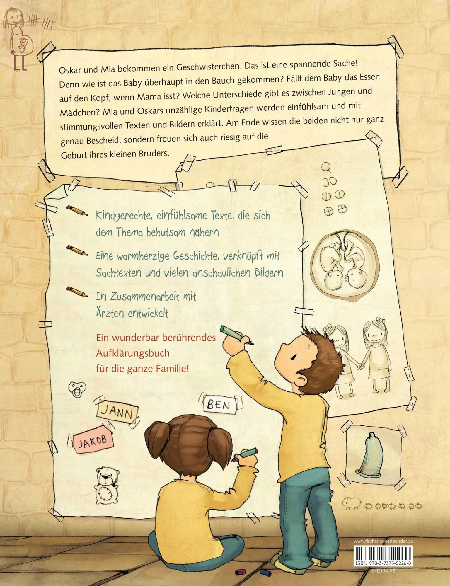 Rückseite: 9783737352260 | Ein Baby in Mamas Bauch | Anna Herzog | Buch | 40 S. | Deutsch | 2015