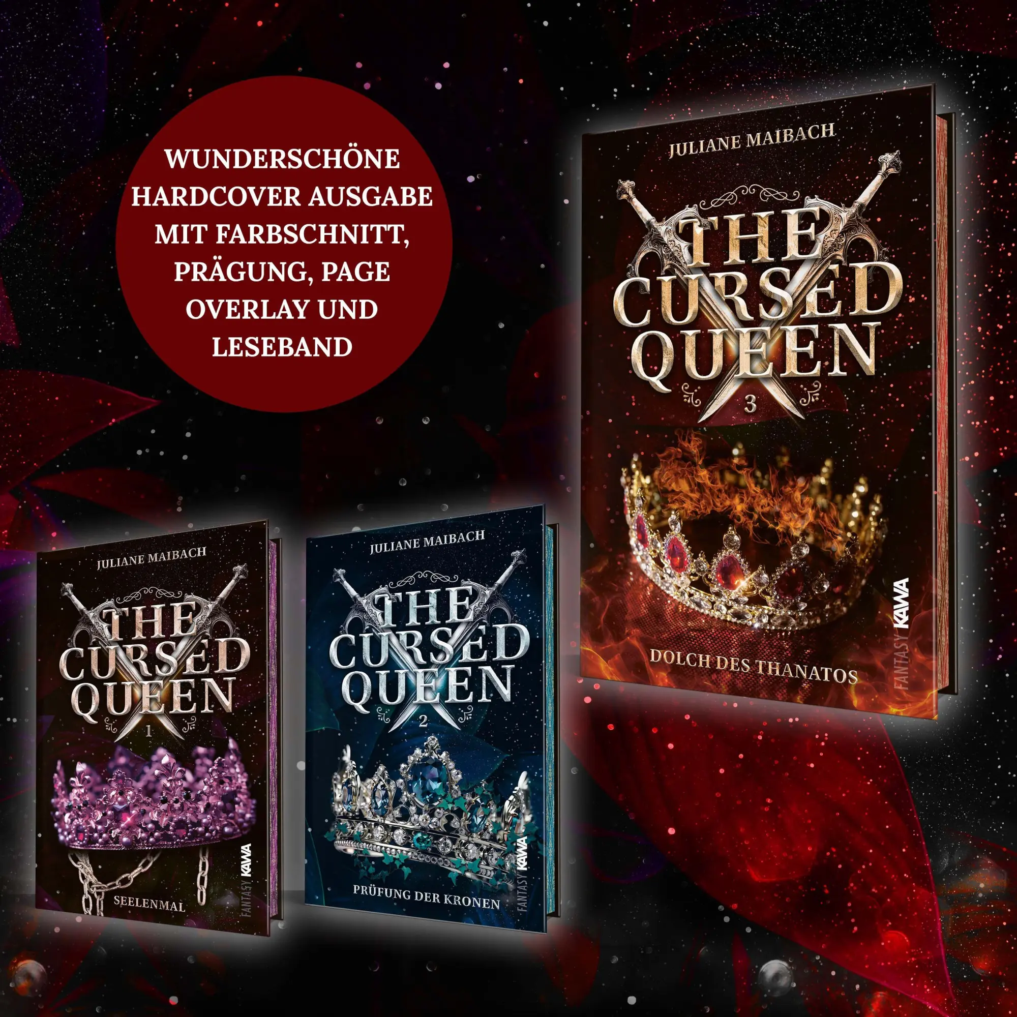 Bild: 9783986602260 | The Cursed Queen Dolch des Thanatos (Band 3) | Juliane Maibach | Buch