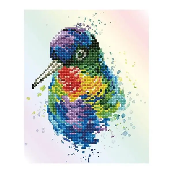 Cover: 4895225912360 | Diamond Dotz Regenbogen Vogel | 2591236 | Deutsch | 2024