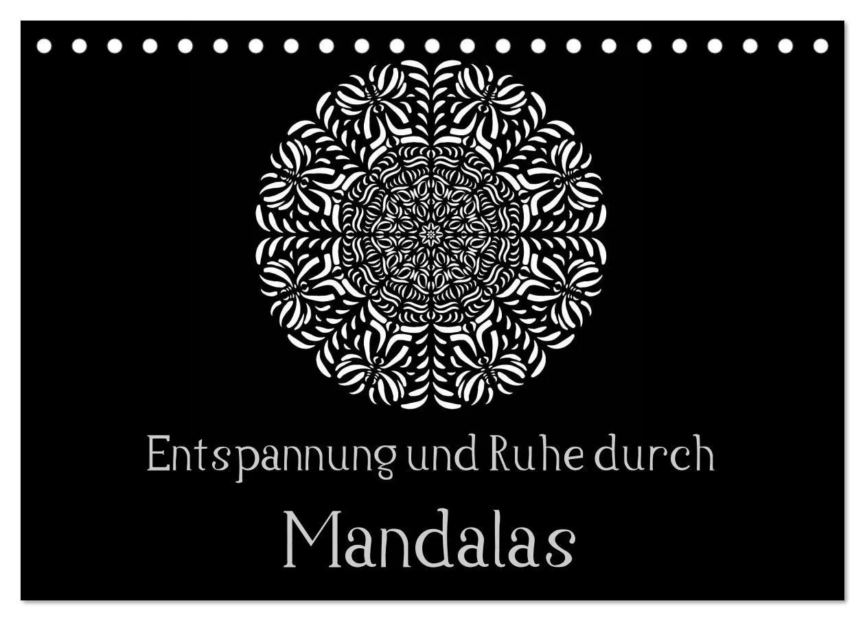 Cover: 9783435462360 | Entspannung und Ruhe durch Mandalas (Tischkalender 2025 DIN A5...