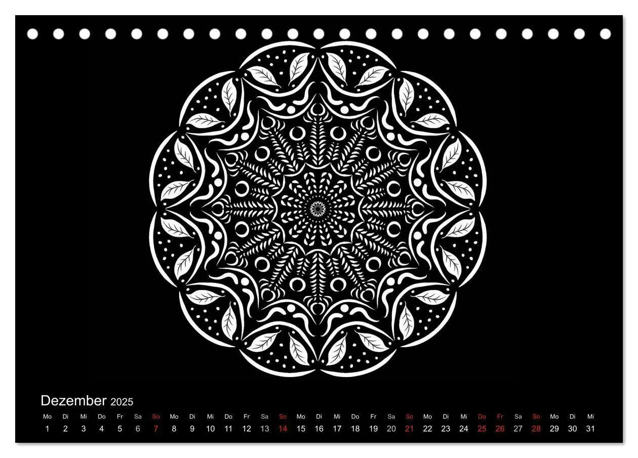 Bild: 9783435462360 | Entspannung und Ruhe durch Mandalas (Tischkalender 2025 DIN A5...