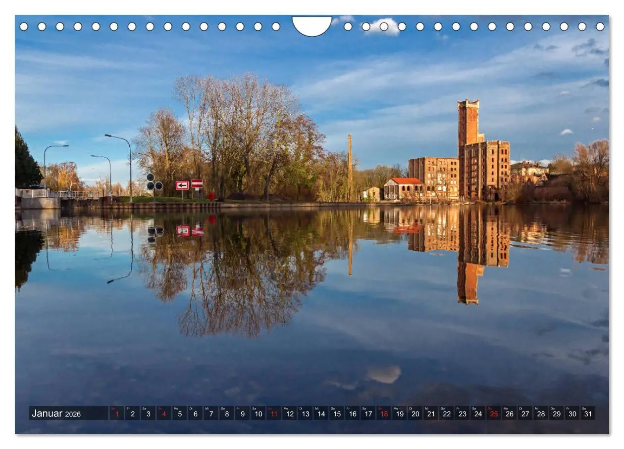 Bild: 9783457792360 | Unterwegs in Halle (Wandkalender 2026 DIN A4 quer), CALVENDO...