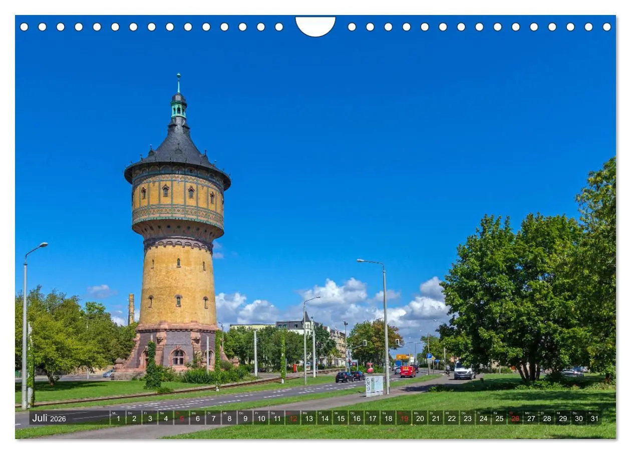 Bild: 9783457792360 | Unterwegs in Halle (Wandkalender 2026 DIN A4 quer), CALVENDO...
