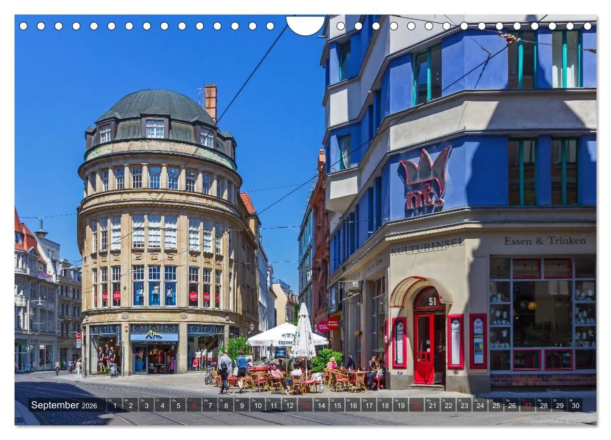 Bild: 9783457792360 | Unterwegs in Halle (Wandkalender 2026 DIN A4 quer), CALVENDO...