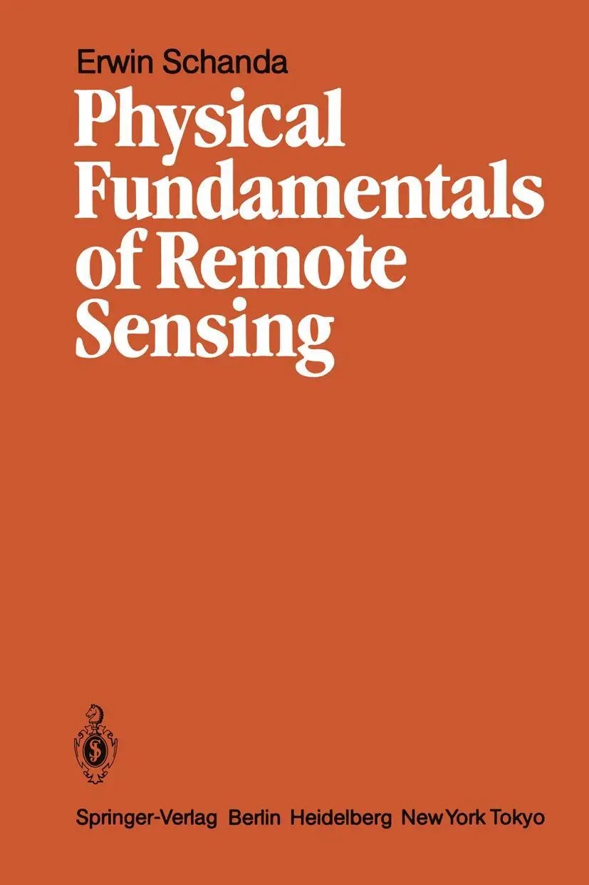 Cover: 9783540162360 | Physical Fundamentals of Remote Sensing | Erwin Schanda | Taschenbuch