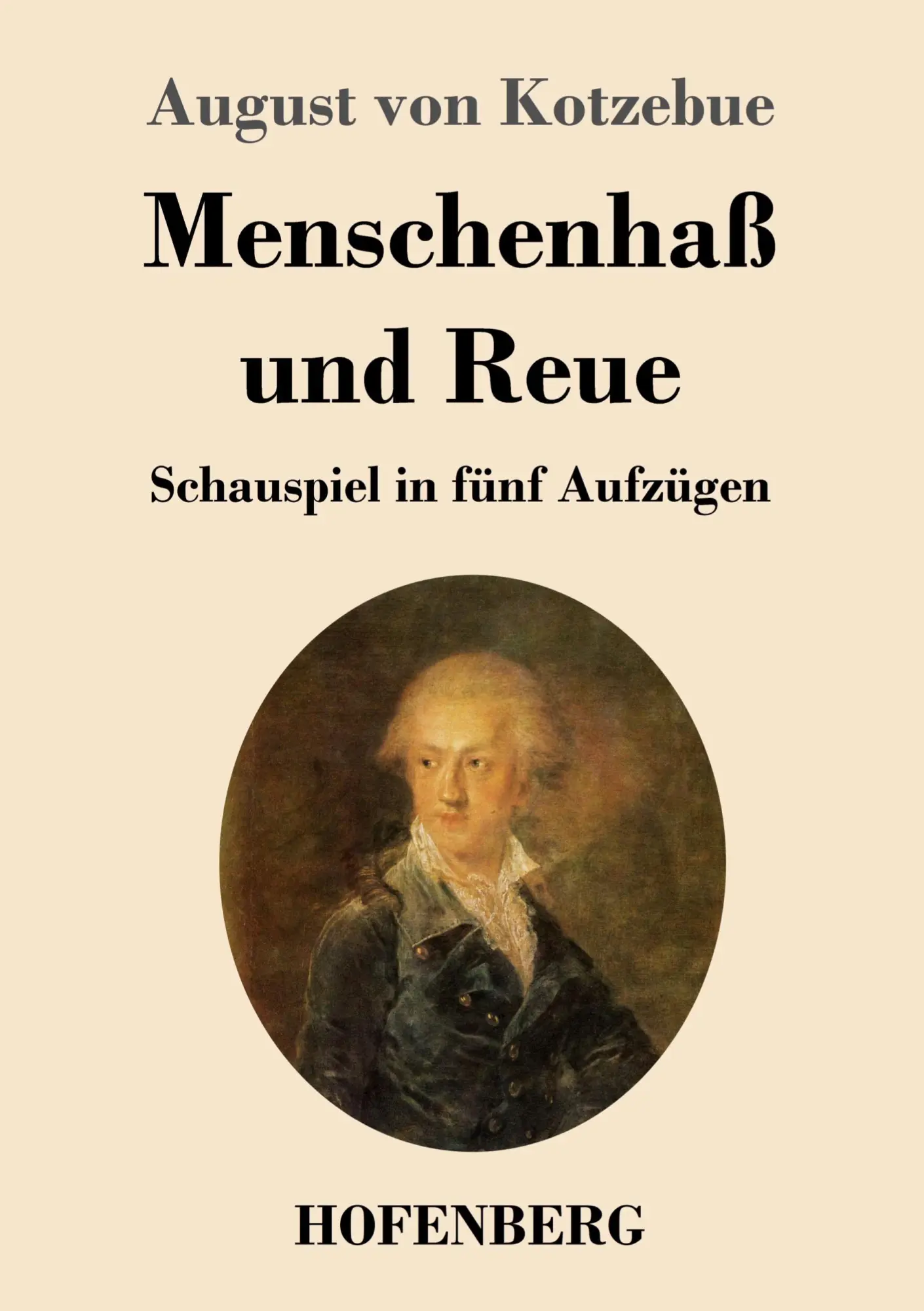 Cover: 9783743732360 | Menschenhaß und Reue | Schauspiel in fünf Aufzügen | Kotzebue | Buch