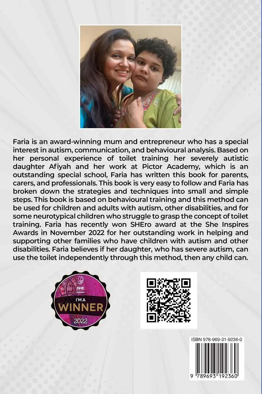 Rückseite: 9789693192360 | Toilet Training for Autistic &amp; SEND Children and Adults | Faria Arsh