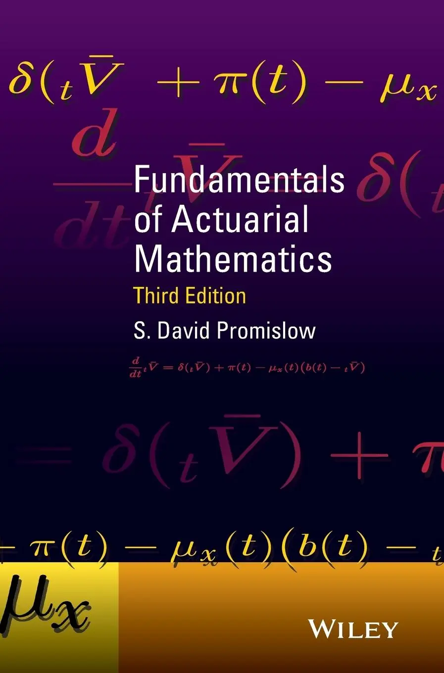 Cover: 9781118782460 | Fundamentals of Actuarial Mathematics | Promislow | Buch | 552 S. Cover: 9781118782460 | Fundamentals of Actuarial Mathematics | Promislow | Buch | 552 S.