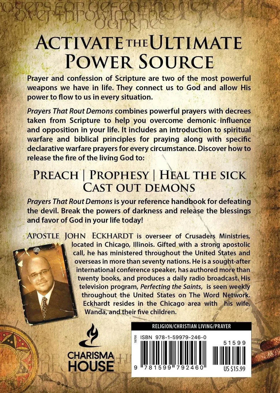 Rückseite: 9781599792460 | Prayers That Rout Demons | John Eckhardt | Taschenbuch | Englisch