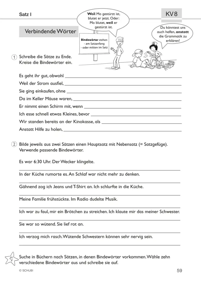 Bild: 9783039762460 | Grammatik - kompetent! 6 | Abenteuergeschichten mit Finn, Li und Mo