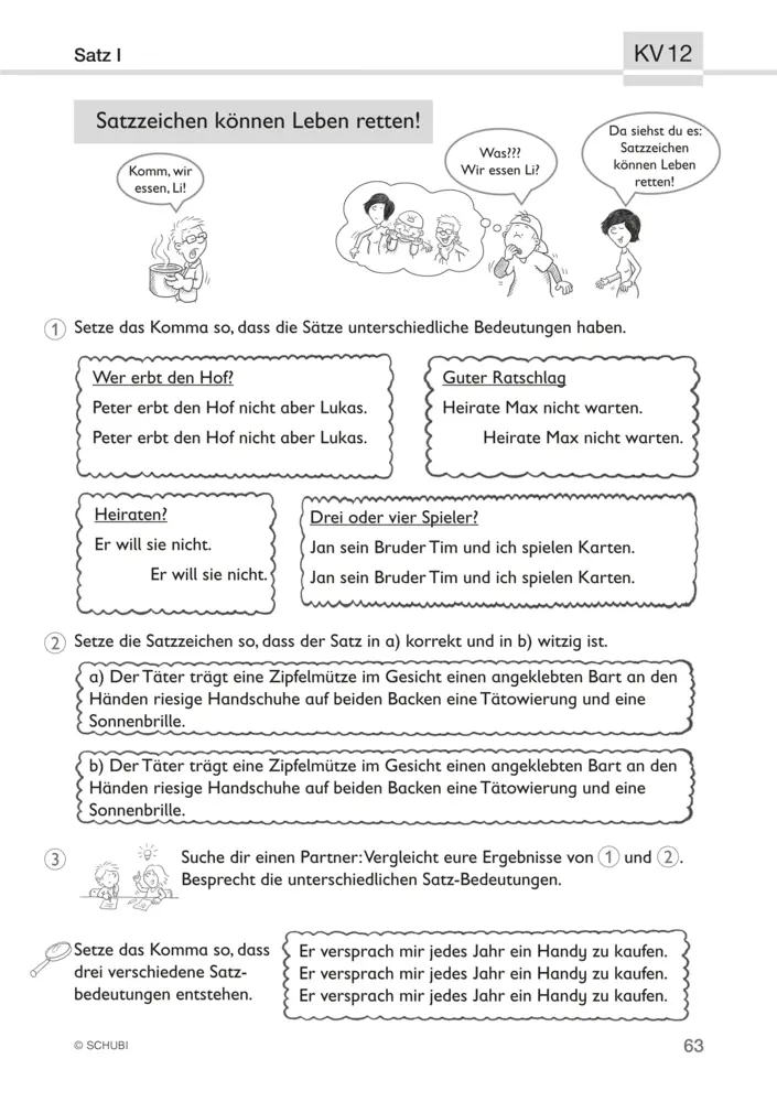 Bild: 9783039762460 | Grammatik - kompetent! 6 | Abenteuergeschichten mit Finn, Li und Mo