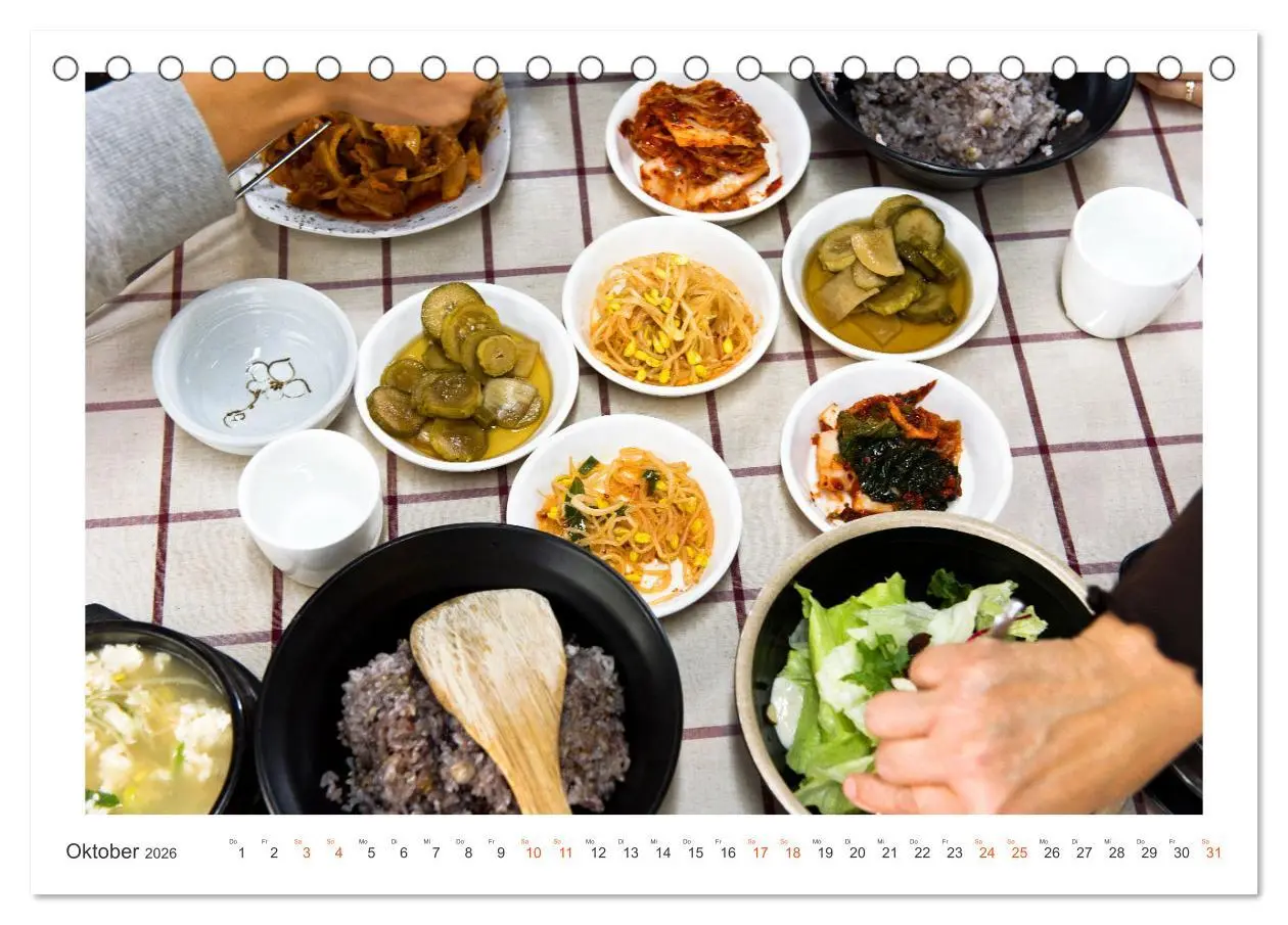 Bild: 9783457472460 | So schmeckt Südkorea: Kreative koreanische Küche (Tischkalender...