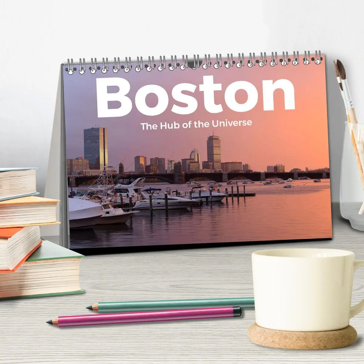 Bild: 9783457612460 | Boston - The Hub of the Universe (Tischkalender 2026 DIN A5 quer),...
