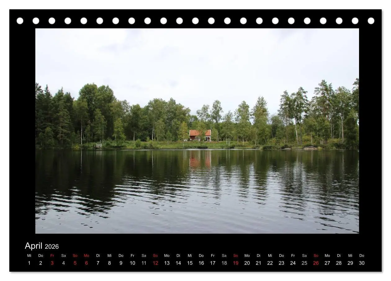 Bild: 9783516182460 | Schweden 2026 (Tischkalender 2026 DIN A5 quer), CALVENDO...