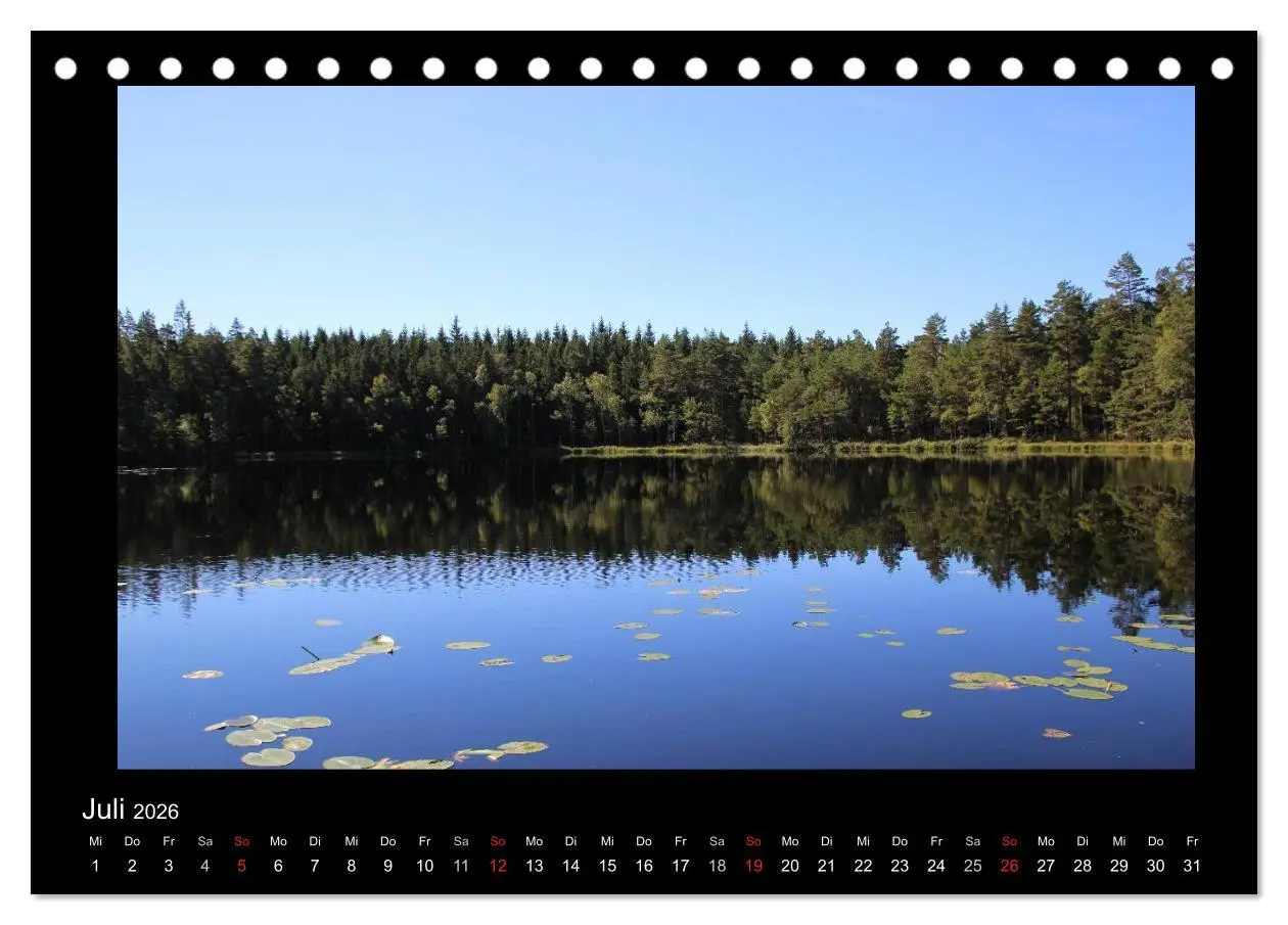 Bild: 9783516182460 | Schweden 2026 (Tischkalender 2026 DIN A5 quer), CALVENDO...