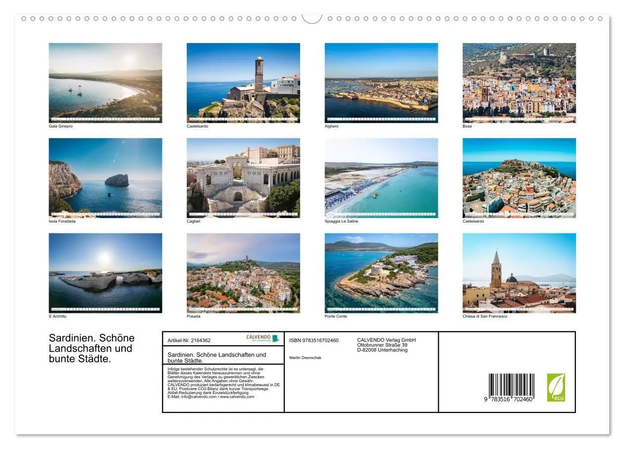 Bild: 9783516702460 | Sardinien. Schöne Landschaften und bunte Städte. (hochwertiger...