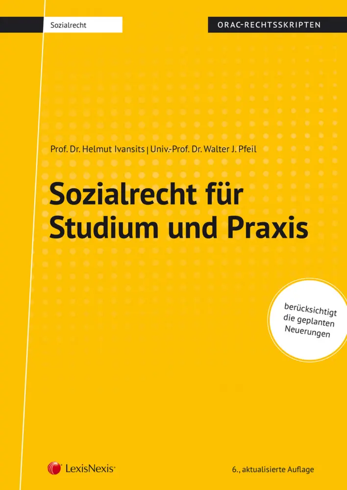 Cover: 9783700772460 | Sozialrecht für Studium und Praxis (Skriptum) | Pfeil (u. a.) | Buch
