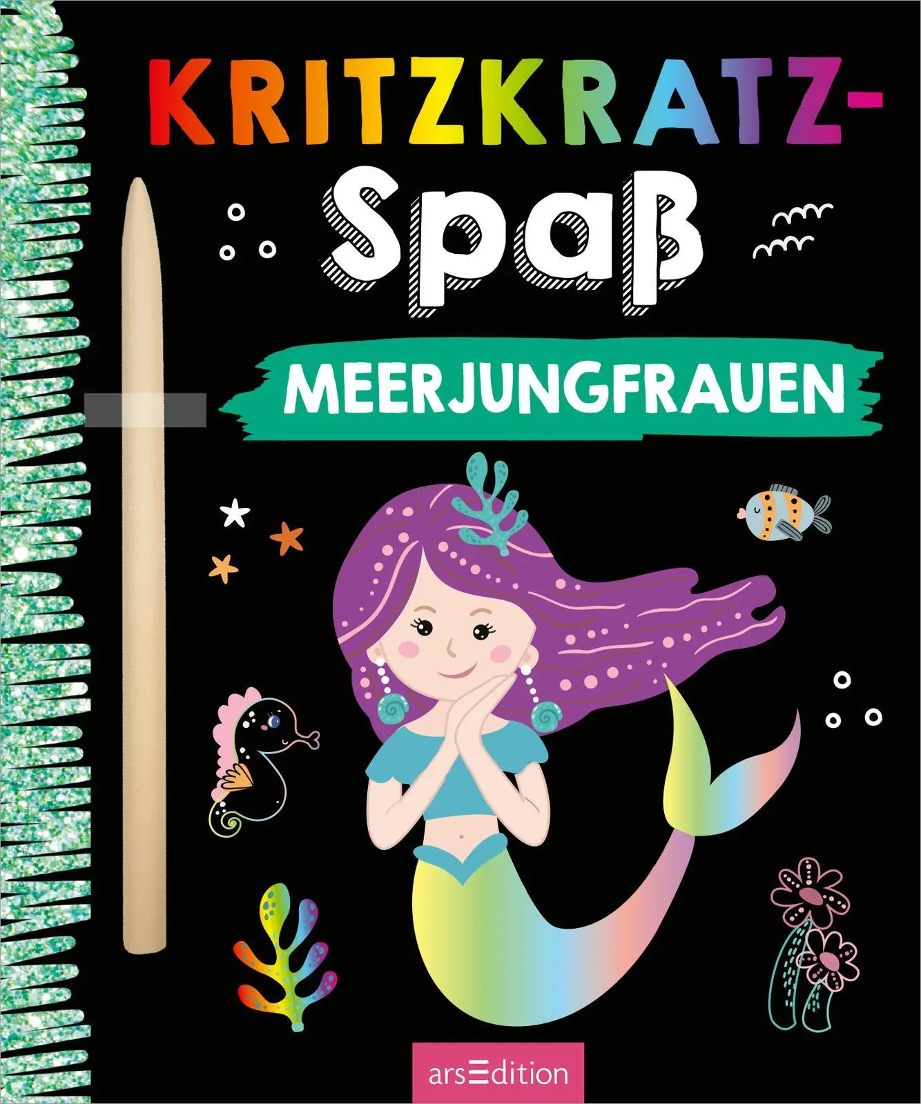 Bild: 9783845862460 | Kritzkratz-Spaß Meerjungfrauen | Taschenbuch | Kritzkratz-Spaß | 36 S.