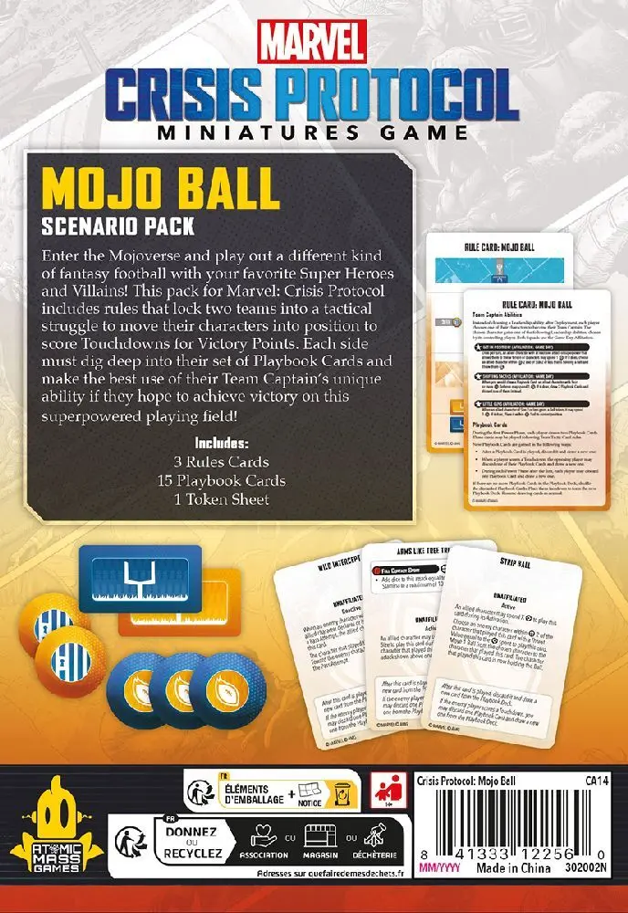 Bild: 841333122560 | Marvel: Crisis Protocol - Mojo Ball Scenario Pack (Spiel-Zubehör)