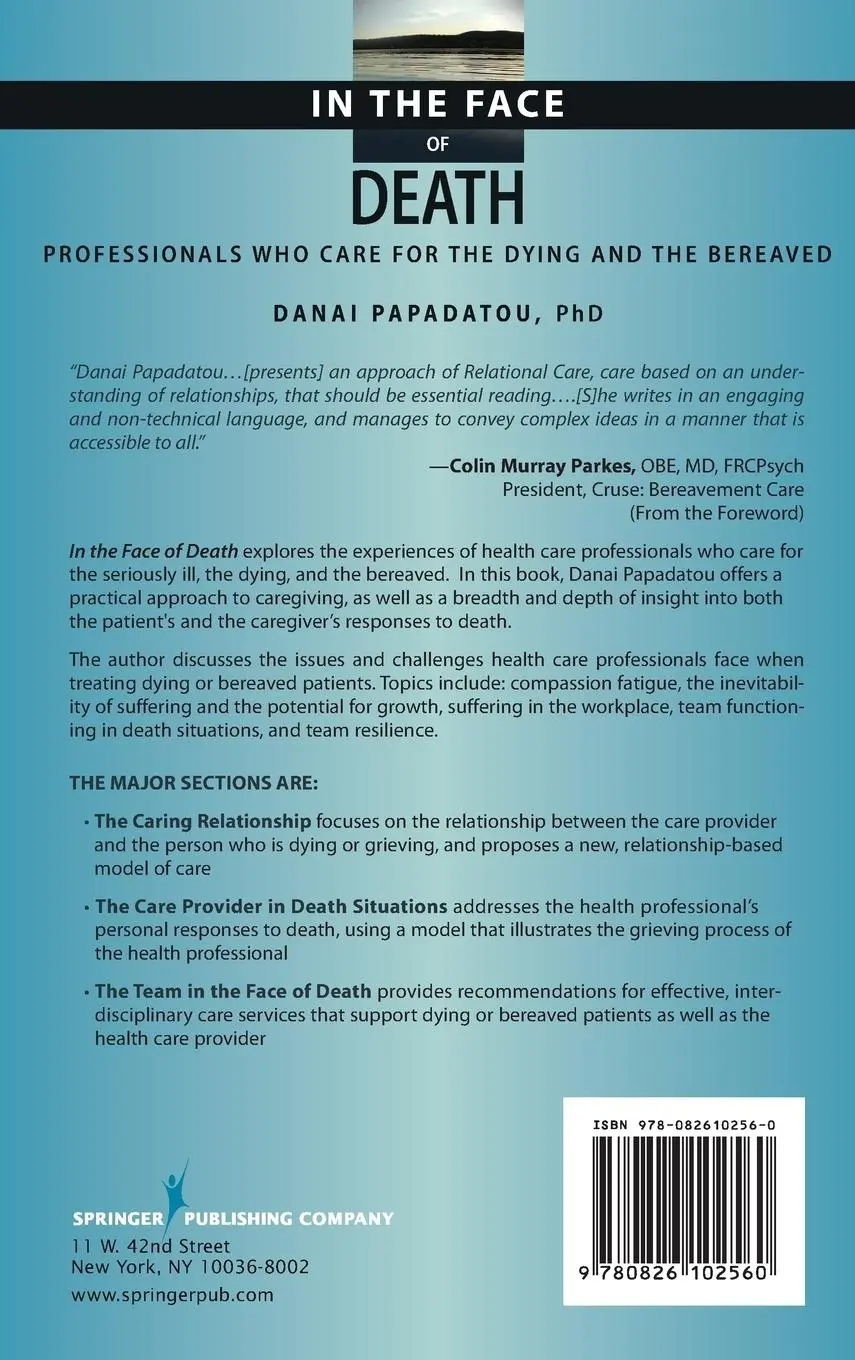 Rückseite: 9780826102560 | In the Face of Death | Danai Papadatou | Buch | Gebunden | Englisch