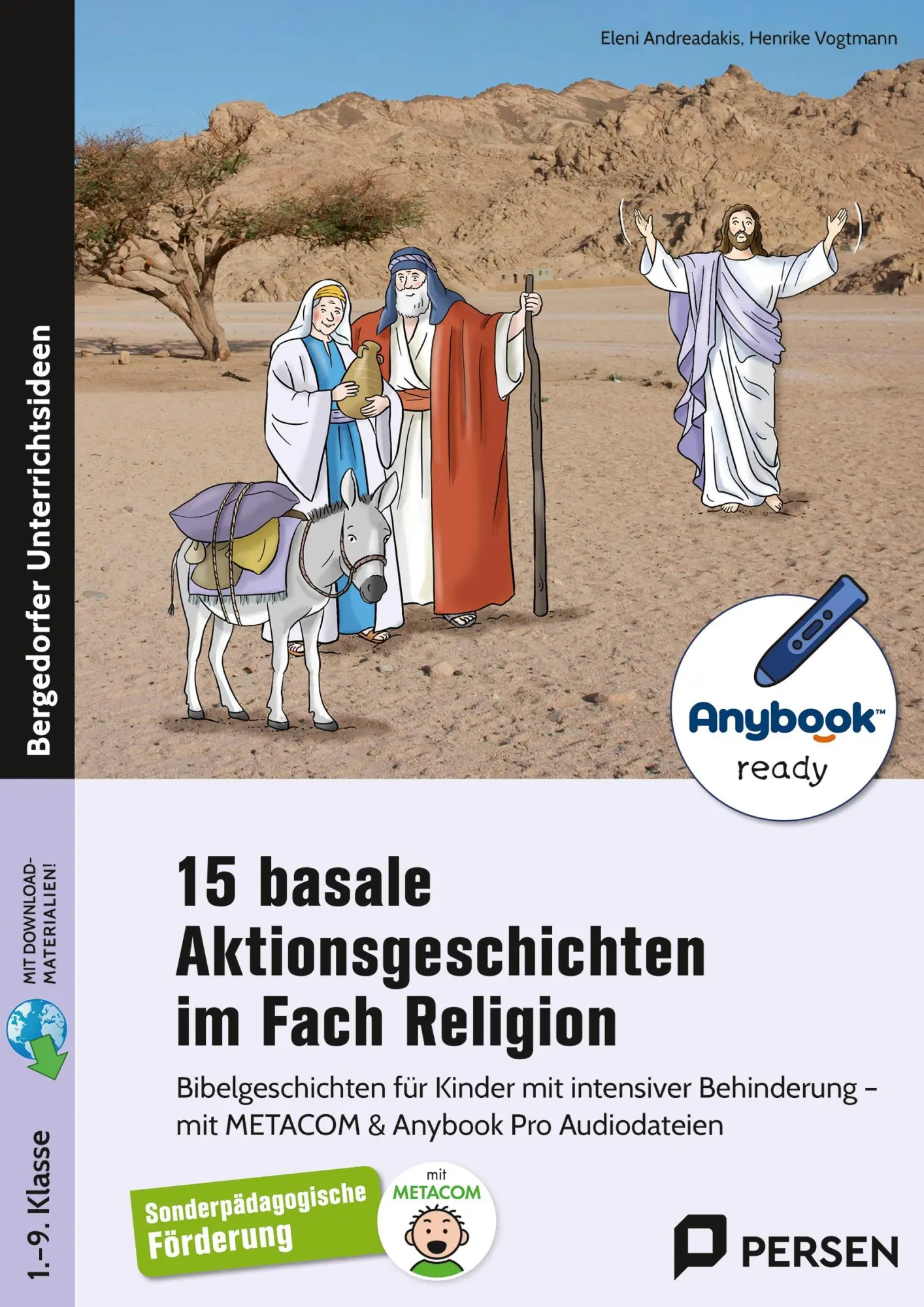 Cover: 9783403212560 | 15 basale Aktionsgeschichten im Fach Religion | Andreadakis (u. a.)