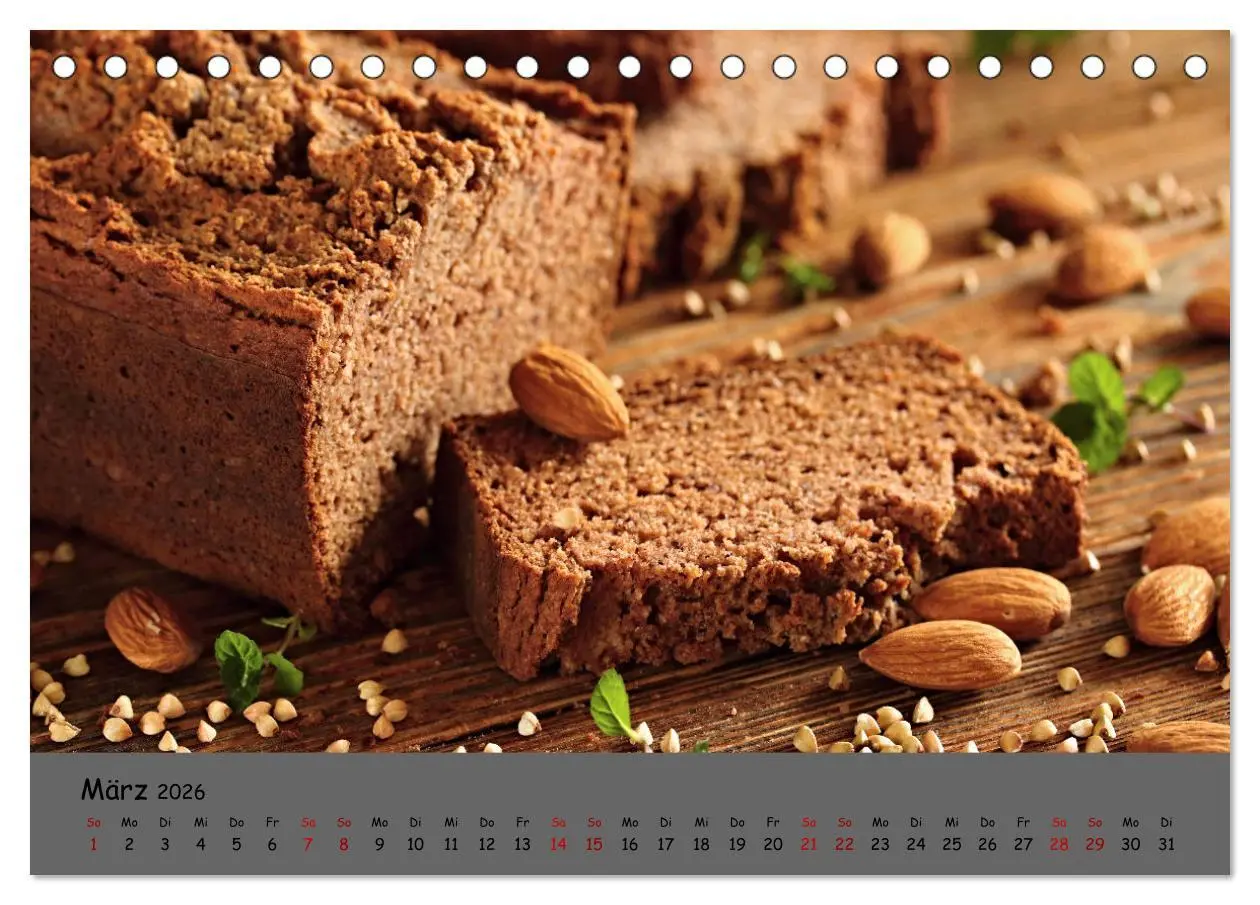 Bild: 9783457602560 | Mein Brotkalender (Tischkalender 2026 DIN A5 quer), CALVENDO...