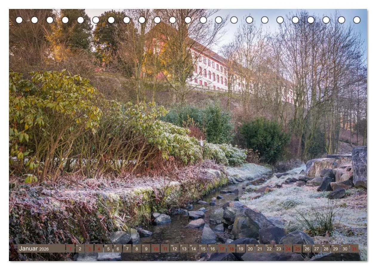 Bild: 9783457772560 | Kurort Bad Iburg (Tischkalender 2026 DIN A5 quer), CALVENDO...