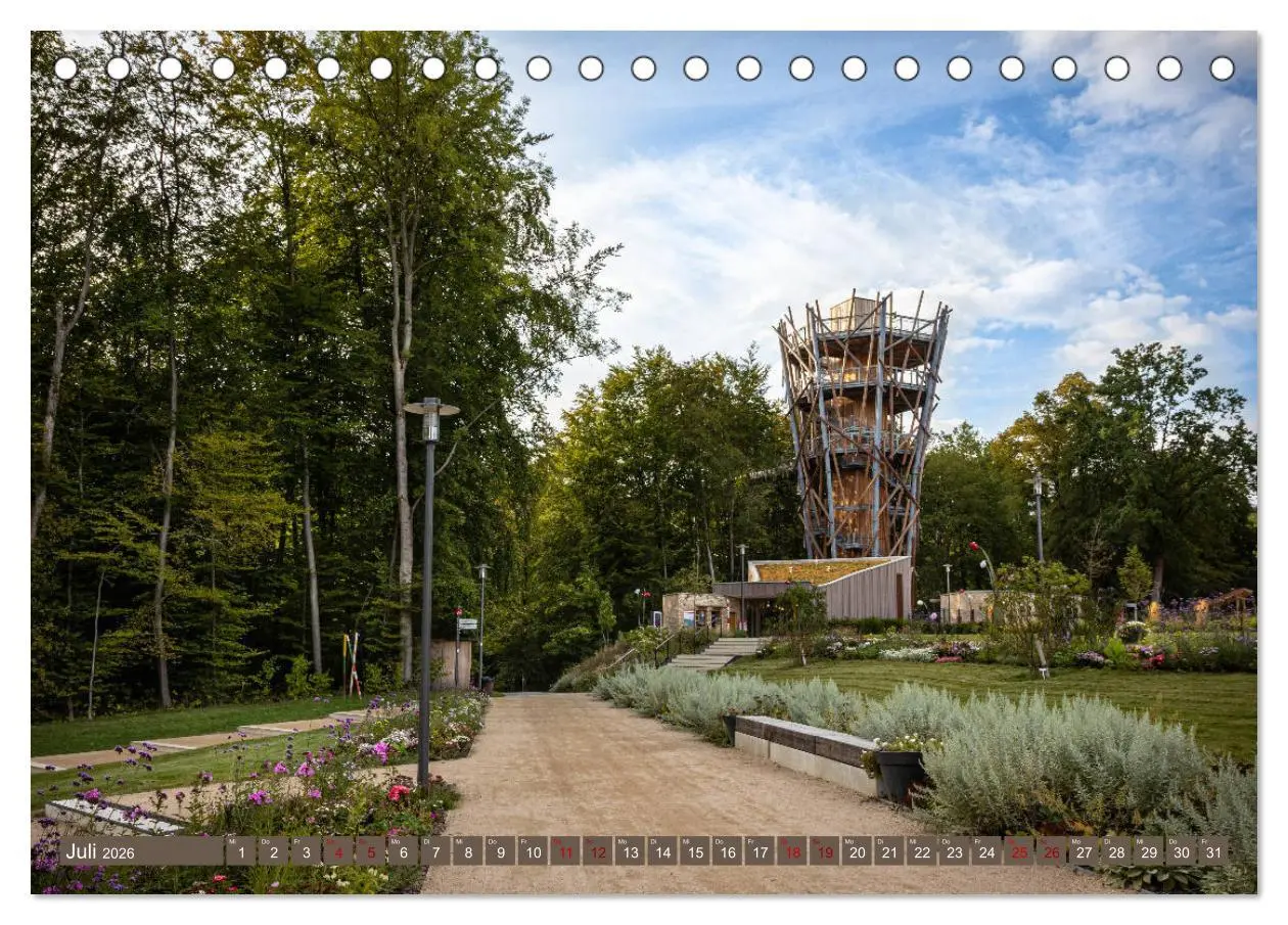 Bild: 9783457772560 | Kurort Bad Iburg (Tischkalender 2026 DIN A5 quer), CALVENDO...