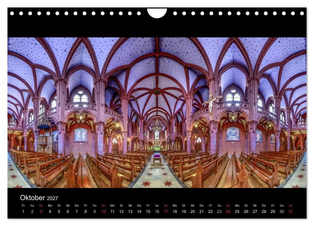 Bild: 9783569882560 | Kapellen, Kirchen und Kathedralen 2027 (Wandkalender 2027 DIN A4...