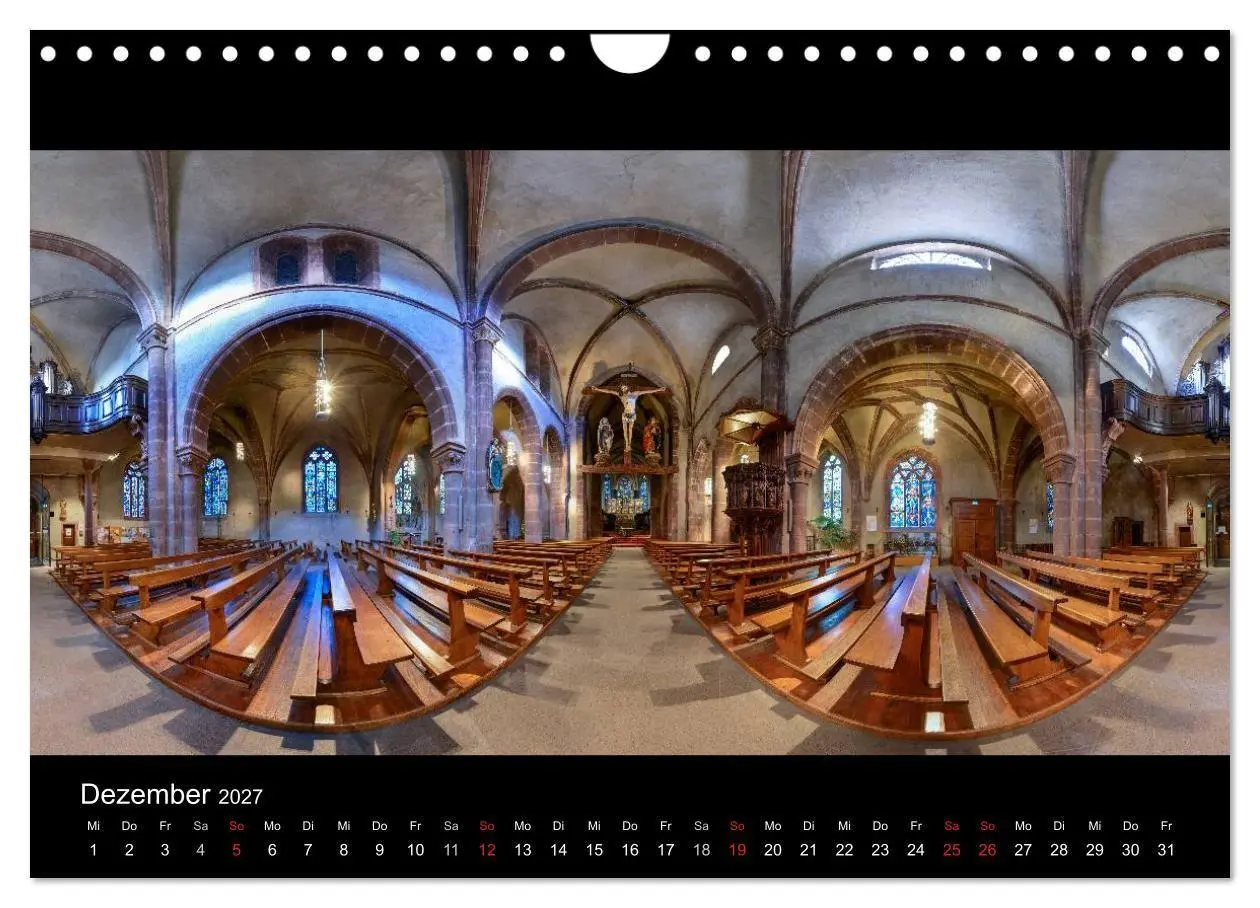 Bild: 9783569882560 | Kapellen, Kirchen und Kathedralen 2027 (Wandkalender 2027 DIN A4...