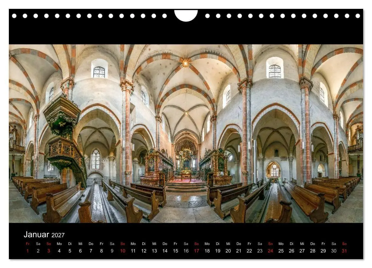 Bild: 9783569882560 | Kapellen, Kirchen und Kathedralen 2027 (Wandkalender 2027 DIN A4...
