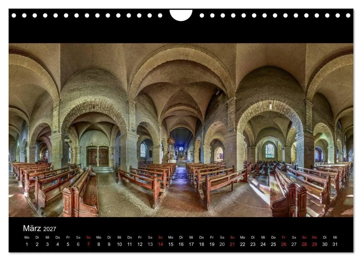 Bild: 9783569882560 | Kapellen, Kirchen und Kathedralen 2027 (Wandkalender 2027 DIN A4...