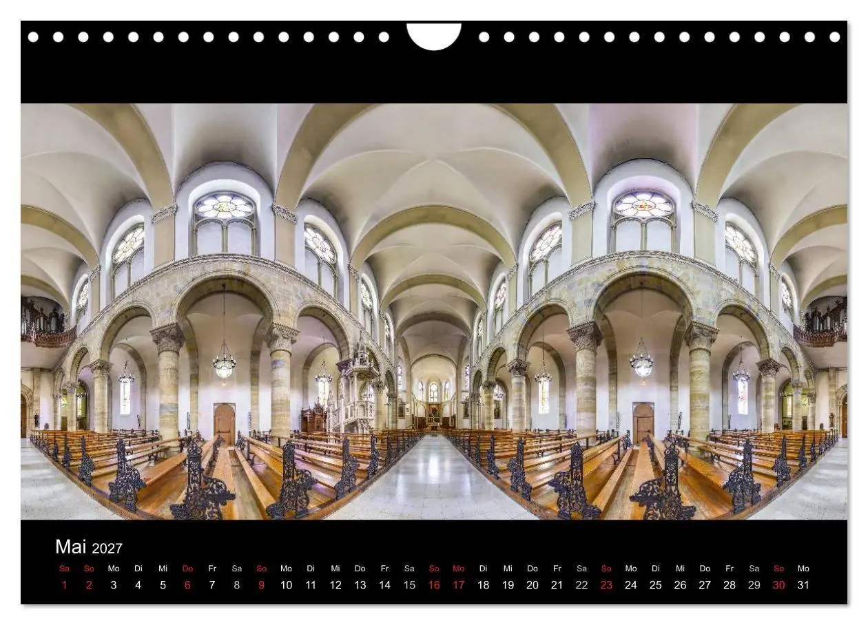 Bild: 9783569882560 | Kapellen, Kirchen und Kathedralen 2027 (Wandkalender 2027 DIN A4...