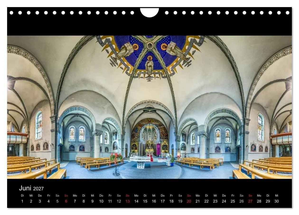 Bild: 9783569882560 | Kapellen, Kirchen und Kathedralen 2027 (Wandkalender 2027 DIN A4...