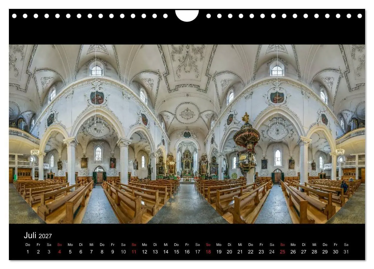 Bild: 9783569882560 | Kapellen, Kirchen und Kathedralen 2027 (Wandkalender 2027 DIN A4...
