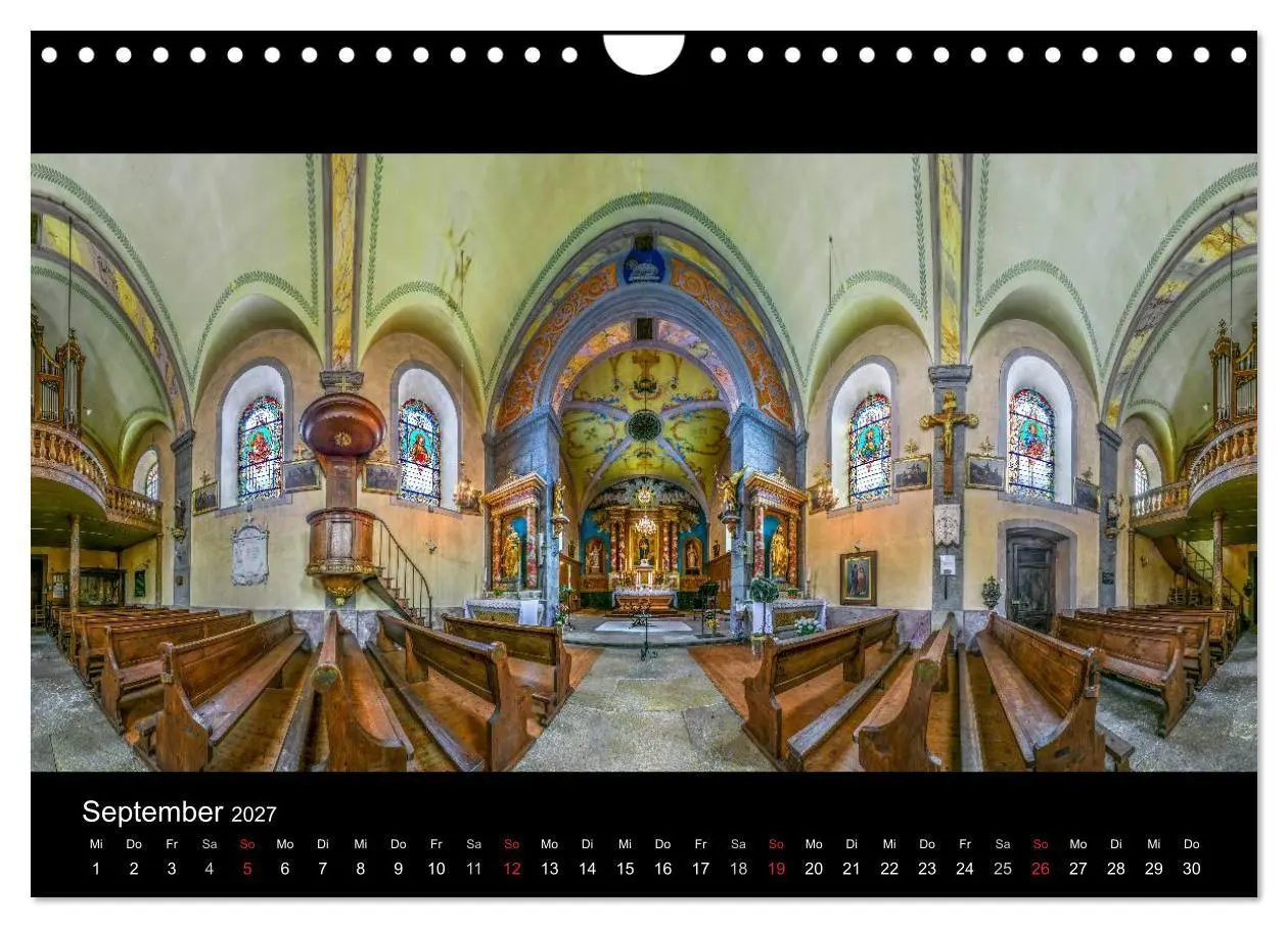 Bild: 9783569882560 | Kapellen, Kirchen und Kathedralen 2027 (Wandkalender 2027 DIN A4...