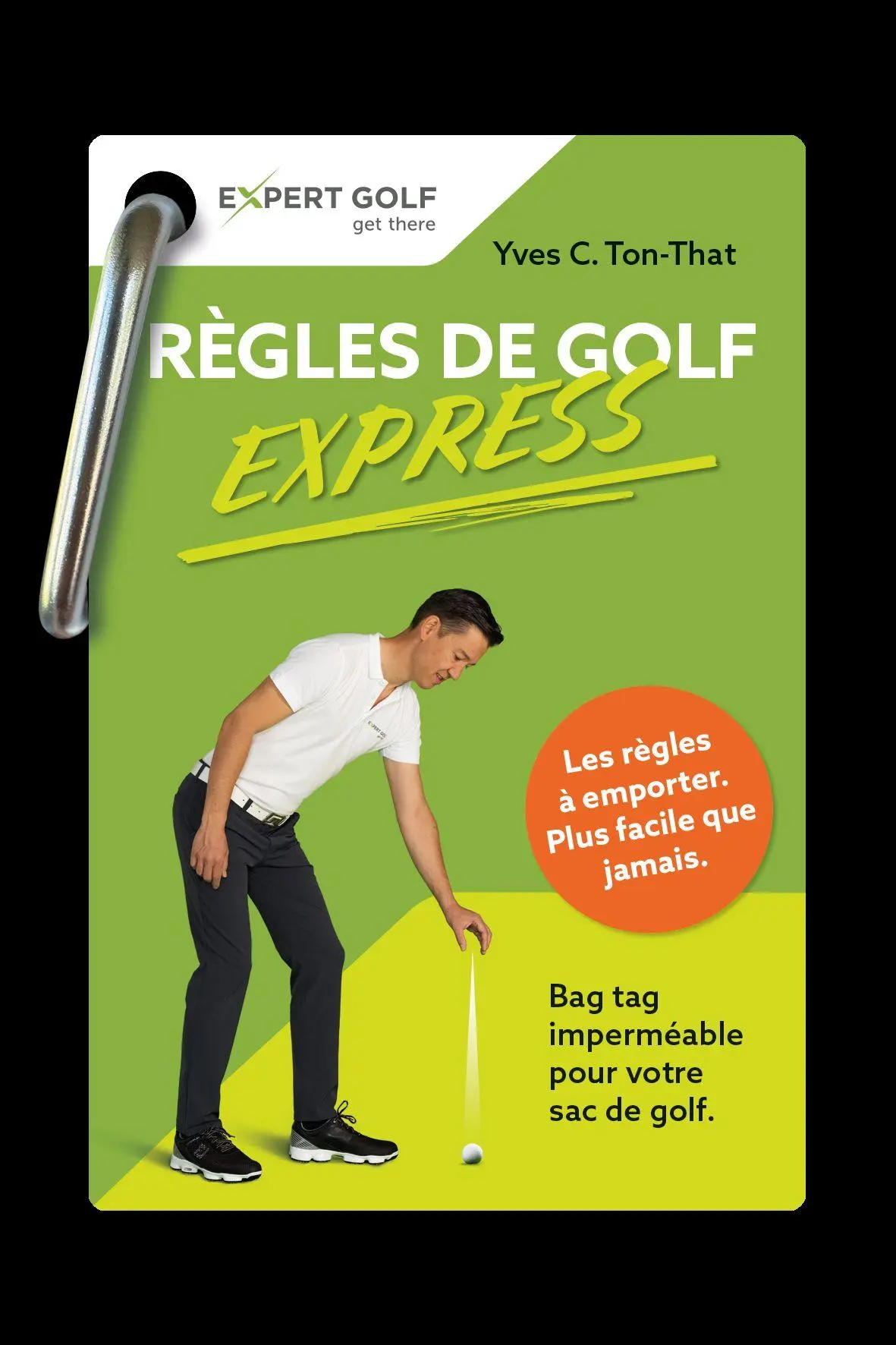 Cover: 9783906852560 | Règles de golf EXPRESS | Bag tag imperméable pour votre sac de golf