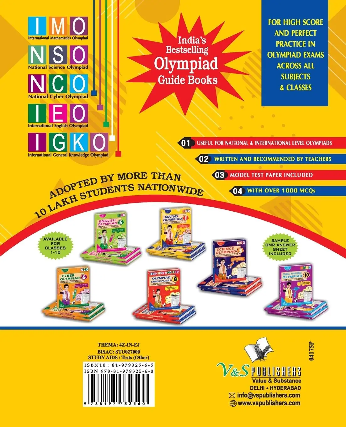 Rückseite: 9788197732560 | Olympiad Workbook Mathematics Class 5 | V&amp;S Editorial Board | Buch