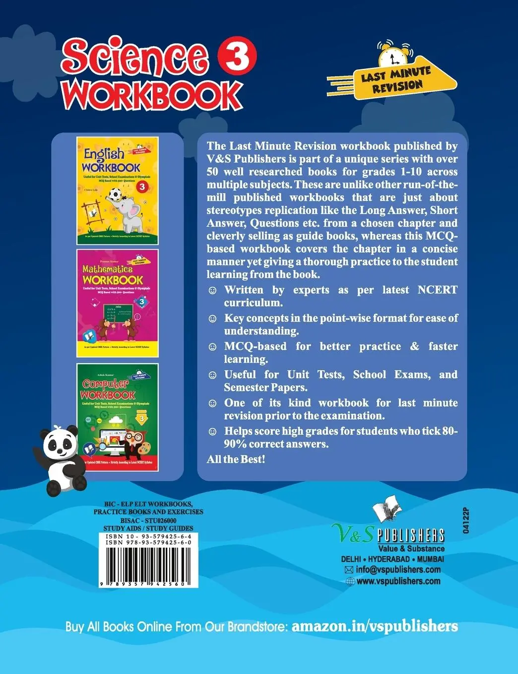 Rückseite: 9789357942560 | Science Workbook Class 3 | Ashok Kumar | Taschenbuch | Englisch | 2020