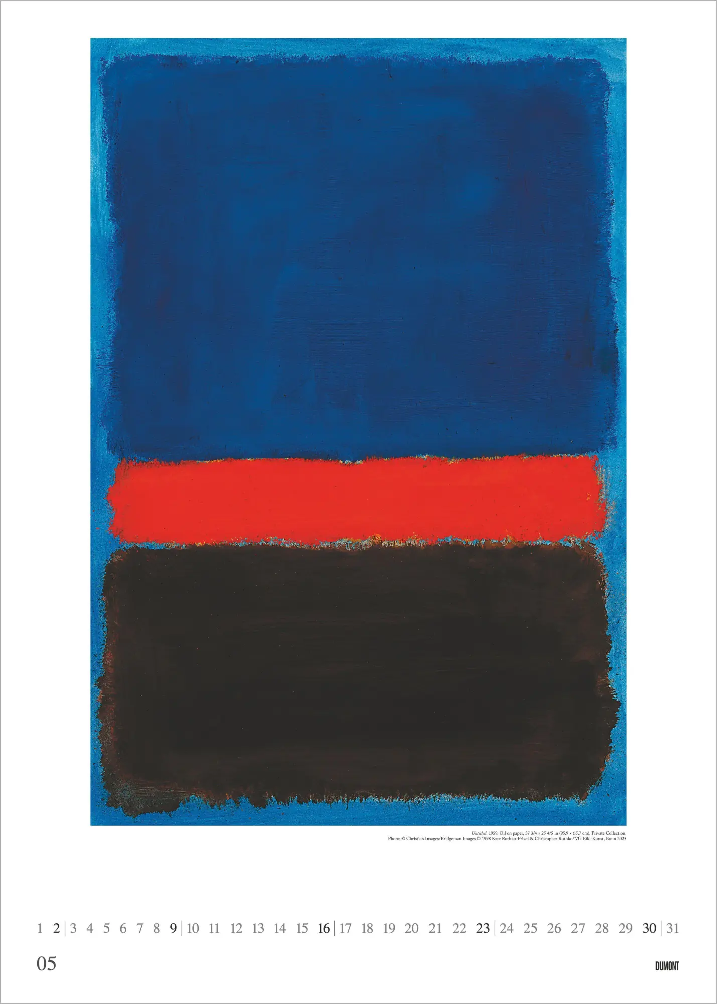 Bild: 4069095012660 | Mark Rothko 2027 | Neumann Verlage GmbH &amp; Co KG | Kalender | 14 S.